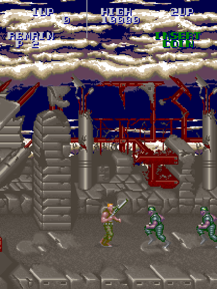 Super Contra (Japan) Screenshot 1